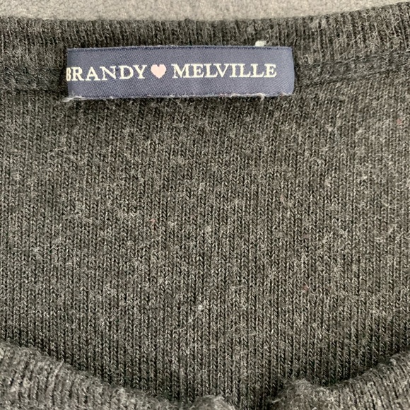 BRANDY MELVILLE Henley Style Sweater - Picture 5 of 5